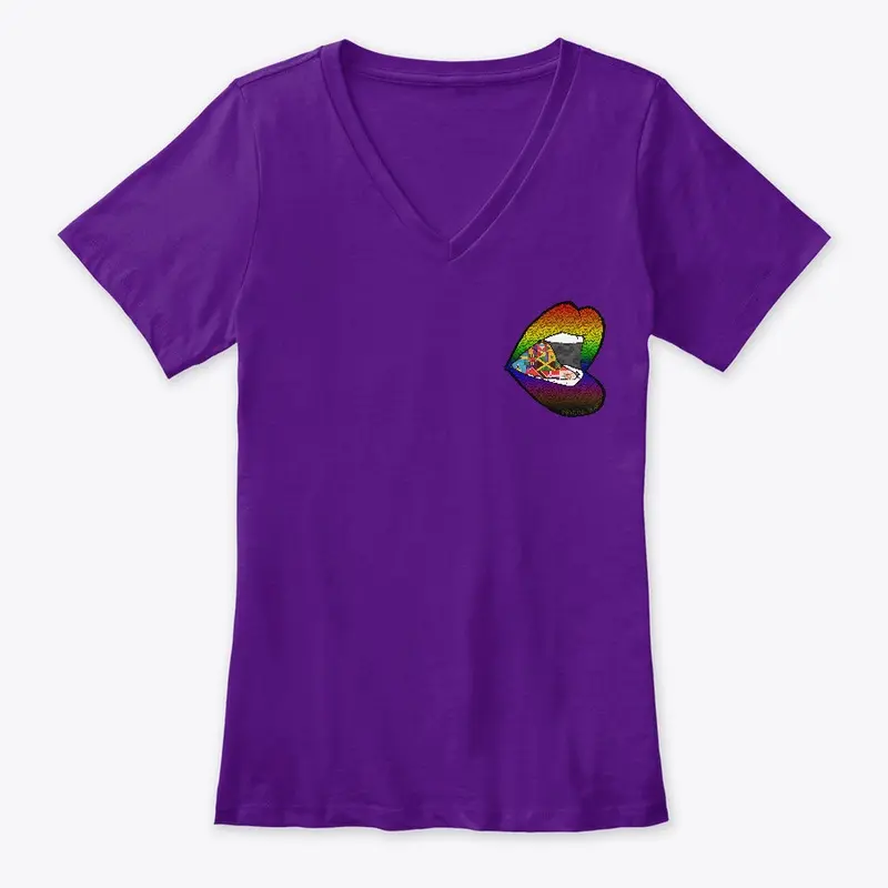 Logo Women's V-neck