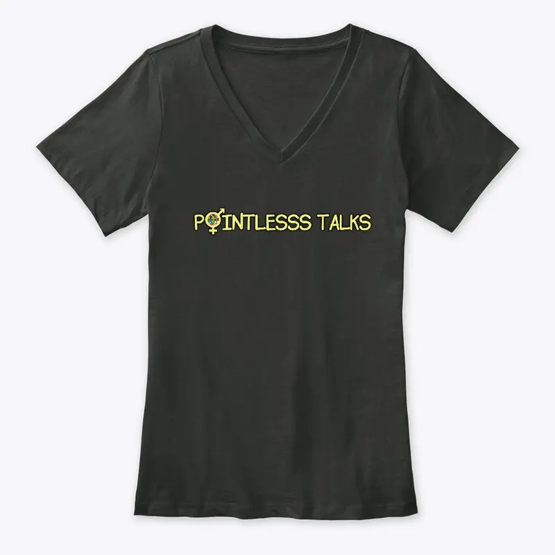 Women's Branded V-neck