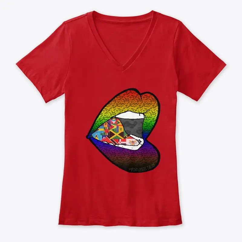 Women's Logo V-neck